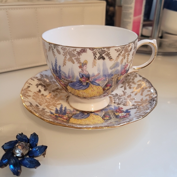 Coclough England Other - Coclough England Queen Anne Teacup and Saucer